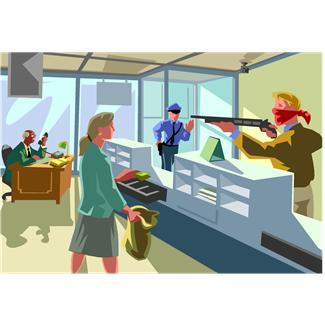 Podr�n robar al mismo banco dos veces 